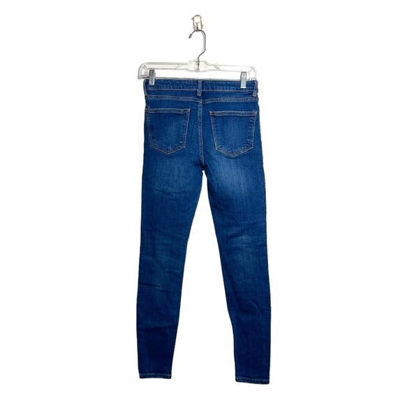 Zara Woman Premium Collection Medium Wash Mid-rise Super Skinny Jeans 4 Women’s - Picture 6 of 12